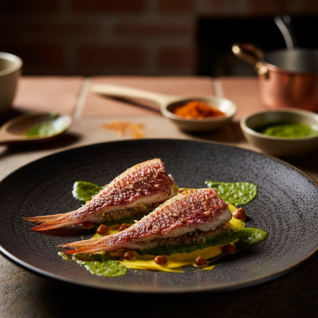 Triglie ripiene — Masterclass di Mare con Chef Stefano Riva